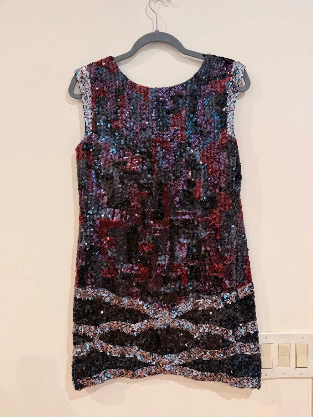 BCBGMaxAzria Sequin Mini Dress